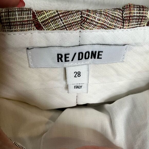 Re/Done 70s Plaid Trouser - Picture 6 of 11